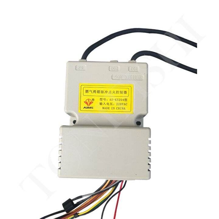 เครื่องควบคุมการจุดระเบิดของเตาอบแก๊ส20v-แบบสากล-as-kx204-ac-220v