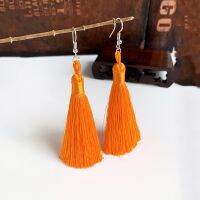 【YF】┋♧  Tassel Earrings 2019 orange 25 colors Dangles Jewelry