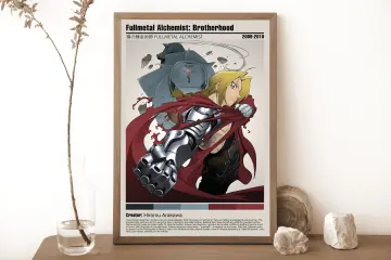 Fullmetal Alchemist Brotherhood 2 - Anime 5 Panel Canvas Art Wall