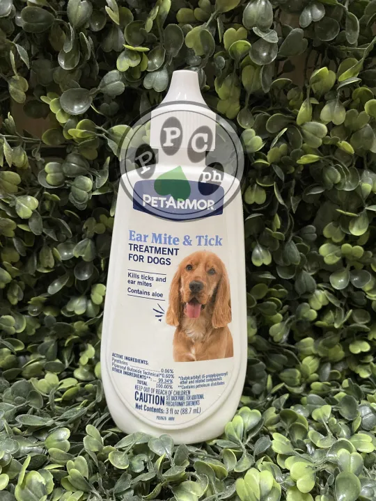 PetArmor Ear Mite and Tick Treatment for Dogs 3oz Lazada PH