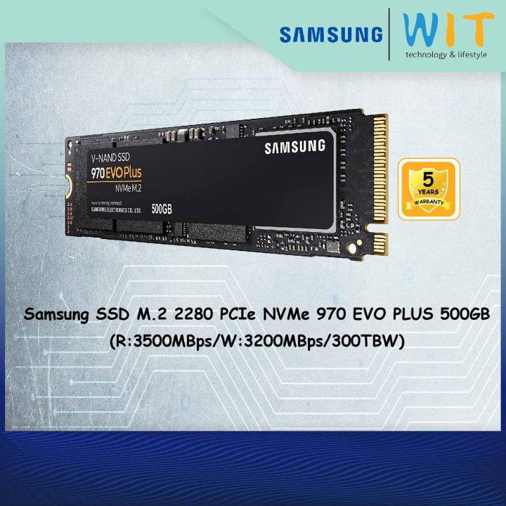 SAMSUNG 500GB 970 EVO M.2 PCI-Express 3.0 Solid State Drive