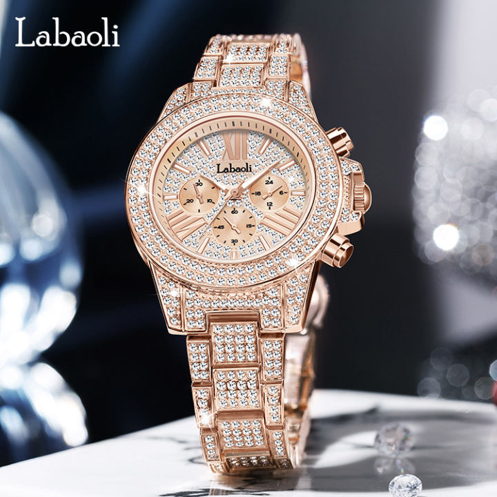 นาฬิกาข้อมือแฟชั่นผู้หญิง-2022-ใหม่นาฬิกาแฟชั่นเกาหลีประดับเพชรนาฬิกาผู้หญิง-simple-water-diamond-นาฬิกาผู้หญิงอังกฤษ