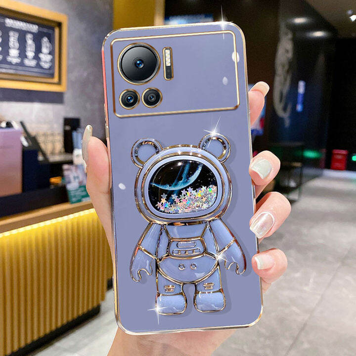 andyh-phone-case-infinix-note-12-vip-x672-6dstraight-edge-plating-quicksand-astronauts-who-take-you-to-explore-space-bracket-soft-luxury-high-quality-new-protection-design