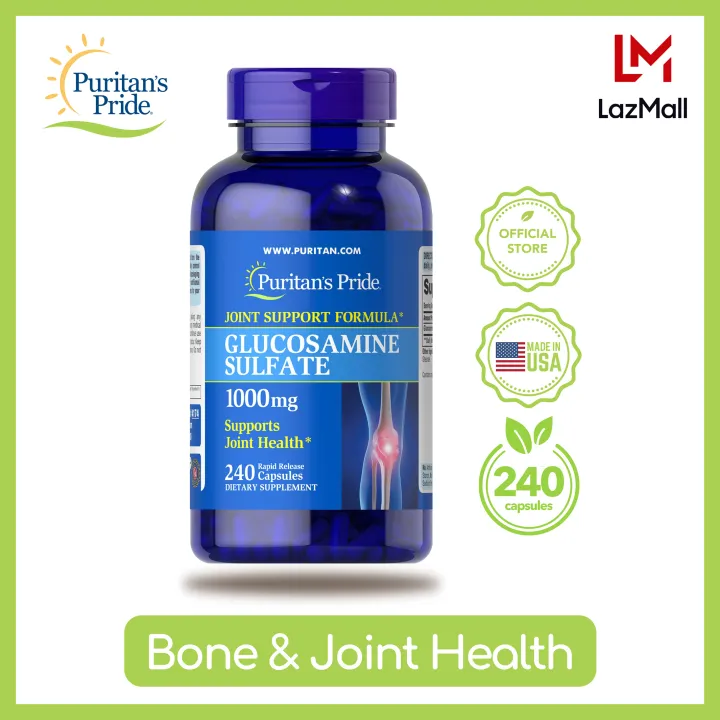 Puritan's Pride Glucosamine Sulfate 1000 mg 240 capsules Lazada PH