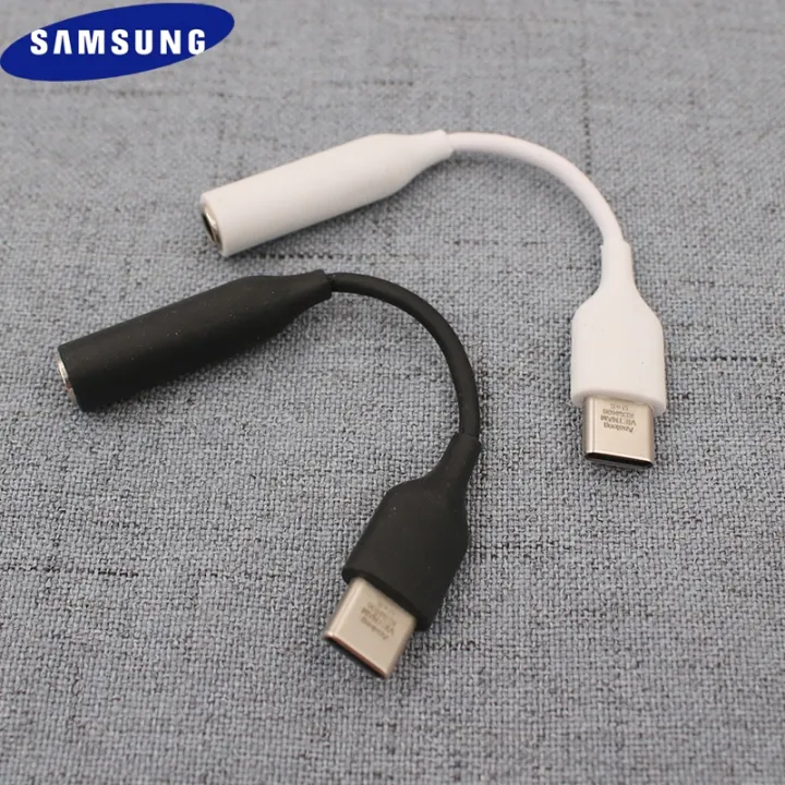 Original Samsung USB Type C To 3.5mm Jack Audio Cable Headphone Aux Adapter For Galaxy Z Fold 4
