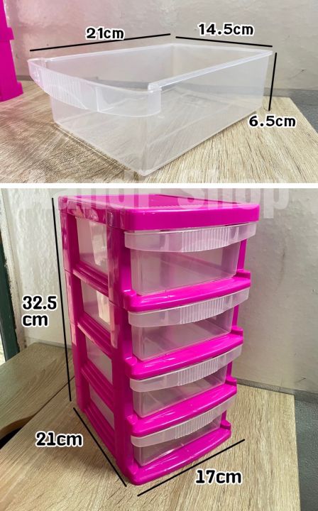 ลิ้นชักพลาสติก-plastic-drawer-กล่องเก็บของลิ้นชักใส-กล่องเก็บของ-3-4-5ชั้น-ลิ้นชัก-กล่องเก็บเอกสาร-สีสันสดใส