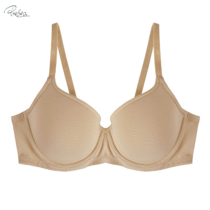 presea-บรามีโครงเต้าเรียบ-รุ่น-classy-bra-สีเนื้อ-beige-ma1705