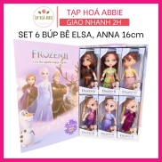 Búp bê barbie công chúa elsa anna hộp gồm 6 loại, đồ chơi cho bé gái