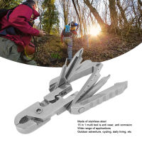 15 in 1 Multi Tool Stainless Steel Multifunction EDC Folding Utility Pocket Tool Outdoor Pliers Screwdriver Tool Combination