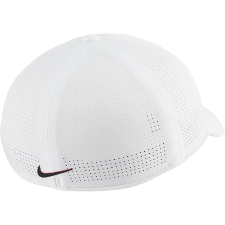 nike-หมวกกอล์ฟไนกี้-nike-dri-fit-tiger-woods-legacy91-golf-hat-dh1344-100-white-black-สินค้าลิขสิทธิ์แท้