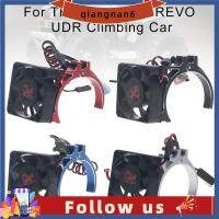 QIANGNAN6สำหรับ TRX-4 Scx10 E-REVO รถปีนเขา UDR 42มม. เคสระบายความร้อนจอ DC พัดลมทำความเย็นพัดลมระบายความร้อน ESC