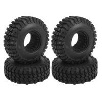 1.0นิ้วยางนุ่มล้อยาง54มิลลิเมตรสำหรับ118 124 RC ตีนตะขาบรถ Axial SCX24 Bronco G Ladiator FMS FCX24 Enduro24 T Raxxas ชิ้นส่วน