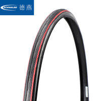 【COD】Schwalbe ลูกาโน II จักรยานยาง700C 700 * 25C จักรยานถนนยาง K-Guard คุ้มครองเบา365กรัมขี่จักรยานยางสีแดง