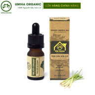 TINH DẦU SẢ CHANH HỮU CƠ UMIHOME nguyên chất Lemongrass Essential Oil 100% thumbnail