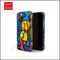 Romero Britto กรณีโทรศัพท์มือถือ iPhone 14 Pro Max / iPhone 13 Pro Max / iPhone 12 Pro Max / iPhone 11 Pro Max / XS Max / iPhone 8 Plus / iPhone 7 plus กรณีป้องกันคอมพิวเตอร์ตก 441