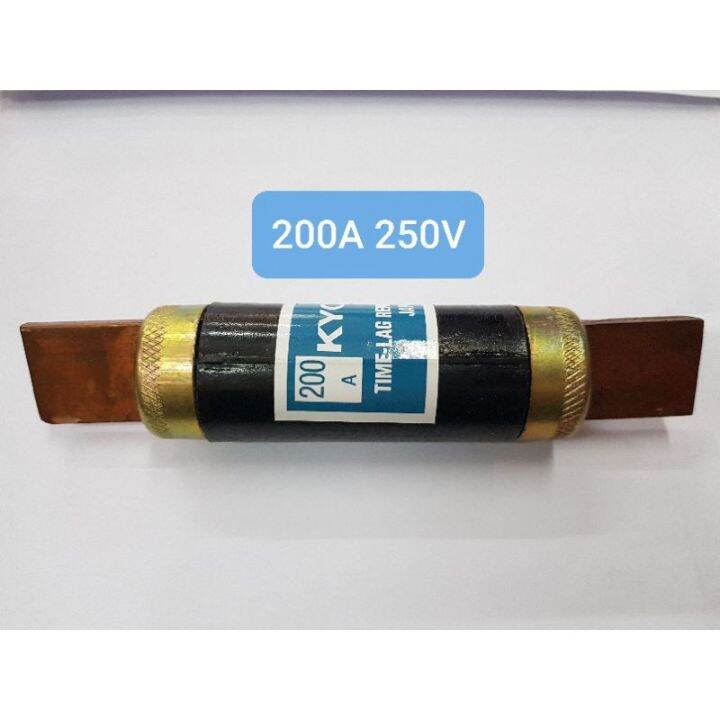 【READY STOCK】 ☀Renewable Fuse 200A 250V Time Lag Renewable Fuse 200