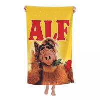 [Gexing fabrics] ALF ผ้าเช็ดตัวชายหาดไมโครไฟเบอร์ดูดซับแห้งเร็ว ALF ผ้าเช็ดตัวสำหรับกีฬาอาบน้ำซีรีย์โทรทัศน์