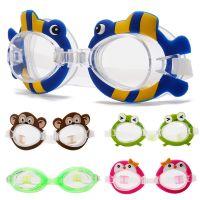 Swimming Goggles For Children New Teenagers HD Anti Fog Swimming Glasses Boy Girl Adjustable Cartoon Diving Surfing Goggles