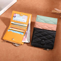 Fashion Mini Wallet Women Sheepskin Leather Wallets Brand Design Lady Coin Purse ID Card Holder Slim Wallet Female Short Cartera