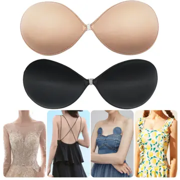 Fashion King #Women Invisible Push Up Reusable Strapless Bra