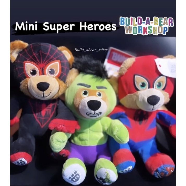 ตุ๊กตาซุปเปอร์ฮีโร่มาเวล-marvel-บิ้วอะแบร์-mini-marvelsuper-heroes-ตัวเล็ก-ขนาด-6นิ้ว