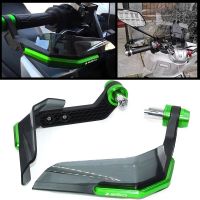 ♂สำหรับ Kawasaki Z 650 Z650 2017-2021 2022มือจับรถจักรยานยนต์อุปกรณ์เสริม Handguard Shield Hold กระจกหน้ารถอุปกรณ์ปกป้องป้องกันมือ