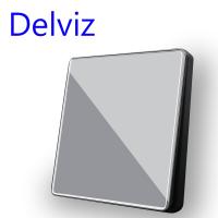 [HOT GELLXKOWOIGHIO 527] Delviz แก้วคริสตัลสวิทช์1/2/3/4แก๊ง2 Way สีเทาแผงเคเบิ้ลทีวีซ็อกเก็ต RJ45คอมพิวเตอร์เต้าเสียบสหภาพยุโรปมาตรฐานโคมไฟติดผนังสวิทช์