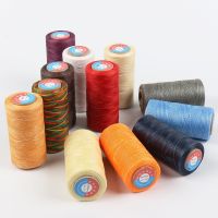 【YD】 260m Waxed Thread Cotton polyester Hand Knitting String Necklace Rope Bead Sewing for Leather Caft Stitching 0.8MM