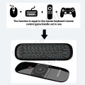Wechip W1 2.4G Air Mouse Wireless Keyboard Remote Control 6-Aixs sensor for Android TV Laptop Projector Tv box. 