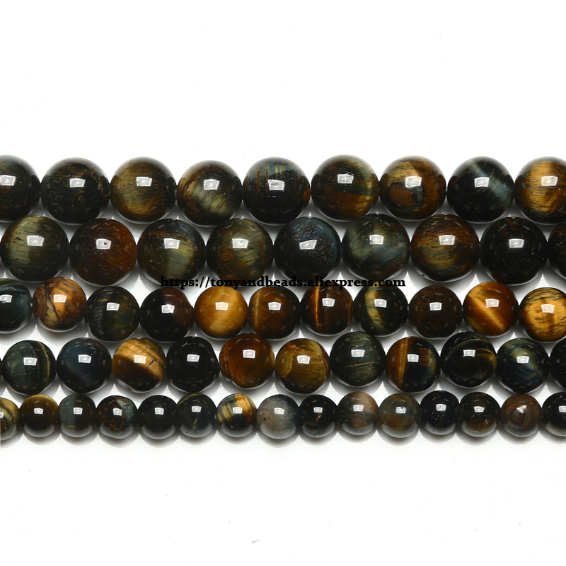 Frosted Green Tiger Eye Round Gemstone Loose Beads For Jewelry Making Strand 15" 