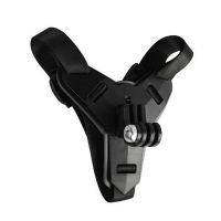 ♕ Motorcycle Helmet Chin Strap Mount For GoPro Hero 11/10/9/8/5/6/7 SJCAM SJ4000 AIR DJI EKEN AKASO Action Camera Accessories