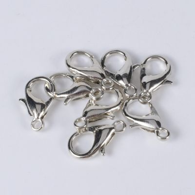 【ps072】50pcslot 12*6mm Jewelry Findings Clasp Hooks Chain DIY Supplies