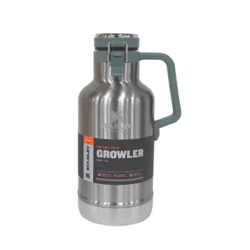 Stanley The Easy Pour Growler 64oz Stainless Steel 64 oz 10-01941