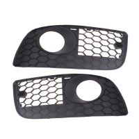 Front Bumper Lower Grille Fog Light Grille Car Front Bumper Lower Grille for VW Golf MK5 GTI Jetta 2004-2009