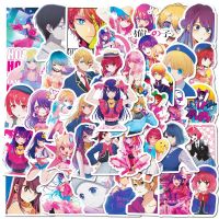 hotx【DT】 10/30/50pcs Cartoon Oshi no Ko Anime Stickers  for Laptop Scrapbook Skateboard Car Sticker Kids