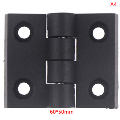 💖【Lowest price】MH 1pcs บานพับขนาดเล็กสีดำมินิพลาสติกประตูแบริ่งก้นตู้บานพับ ABS