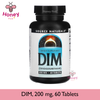 Source Naturals, DIM, 200 mg, 60 Tablets