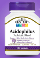 21st Century, Acidophilus Probiotic Blend, contains 100 capsules.