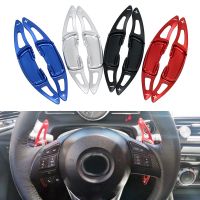 ✴✠❦ Car Aluminum Steering Wheel Shift Paddle Shifter Extension For Mazda 3 Mazda 6 Atenza CX-5 MX-5 Auto Accessories Car-styling