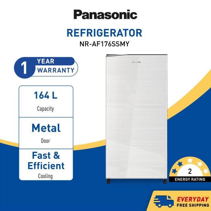PANASONIC NRAF176S 164L 1 DOOR FRIGERATOR NRAF176SSMY Single Door