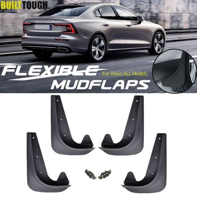 Set Universal Mudflaps Mud Flaps Splash Guards Mudguards For Volvo C30 S40 S60 S70 S80 V40 V50 V60 V70 XC60 XC70 XC90