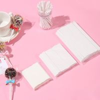 【hot】♟✧  100pcs Multiple Sizes Core Paper Sticks Chocolate Pop Sucker Lollypop Baking Accessories