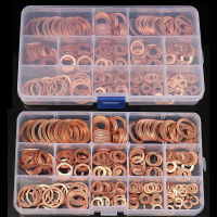 【2023】0120Pcs Copper Sealing Solid Gasket Washer Sump Plug Oil For Boat Crush Flat Seal Ring Tool Harare Accessories Pack