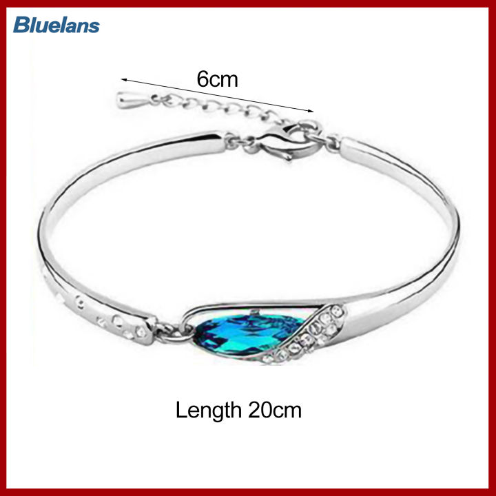 bluelans-สร้อยข้อมือ-elegant-ผิว-rhinestone-สร้อยข้อมือกำไลแฟชั่นสำหรับเดท