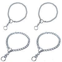 FUYEKN New Top Quality Snake Chains Silver Collar Dog Chain Pet Choker Chain for Pet Dog Stainless Steel Training