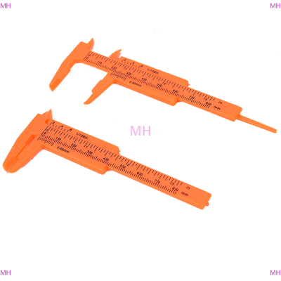 💖【Lowest price】MH ใหม่1PC มินิไม้บรรทัดพลาสติกเลื่อน80mm vernier caliper Gauge เครื่องมือวัด