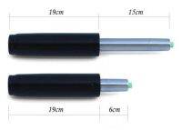 4th Generationเก้าอี้บาร์ม้านั่งปั๊มแบบโยกกระบอกเปลี่ยนPneumatic Shock Liftingจังหวะลูกสูบเก้าอี้สำนักงานสีดำ