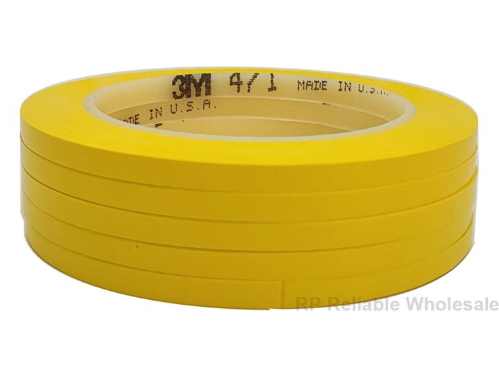 yf-5mm-471-perfomance-vinyl-tape-length-33m-bundle-set-for-decoration-masking-yellow-black-blue-white-red-green