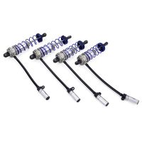 4Pcs Metal Front and Rear Shock Absorber for ZD Racing DBX-10 DBX10 1/10 RC Car Upgrade Parts Accessories