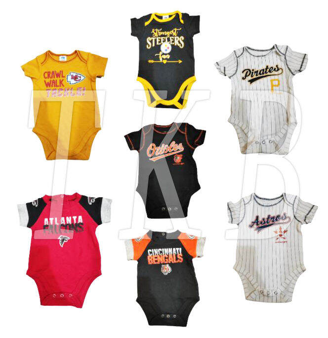 TKB OVERRUNS 1pc Cotton SPORTY THEME Onesie Clothes BOY Baby Onesies